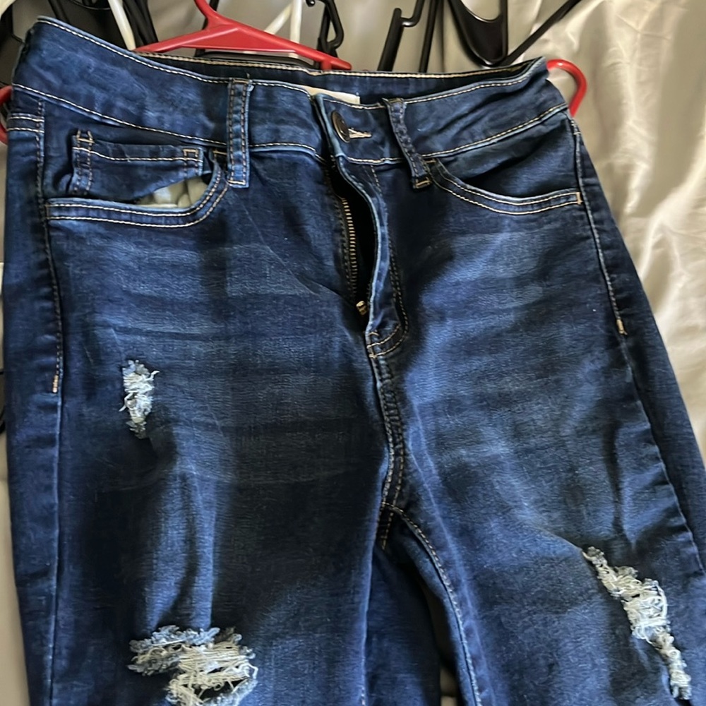 Size 9 high waisted skinny jeans